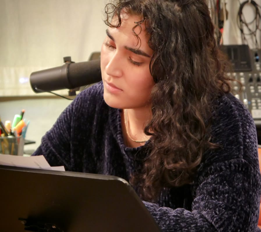 Alicia Vittoria im Studio